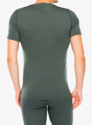 Termo majica Odlo Merino 200 BL Top Crew Neck SS - urban chic
