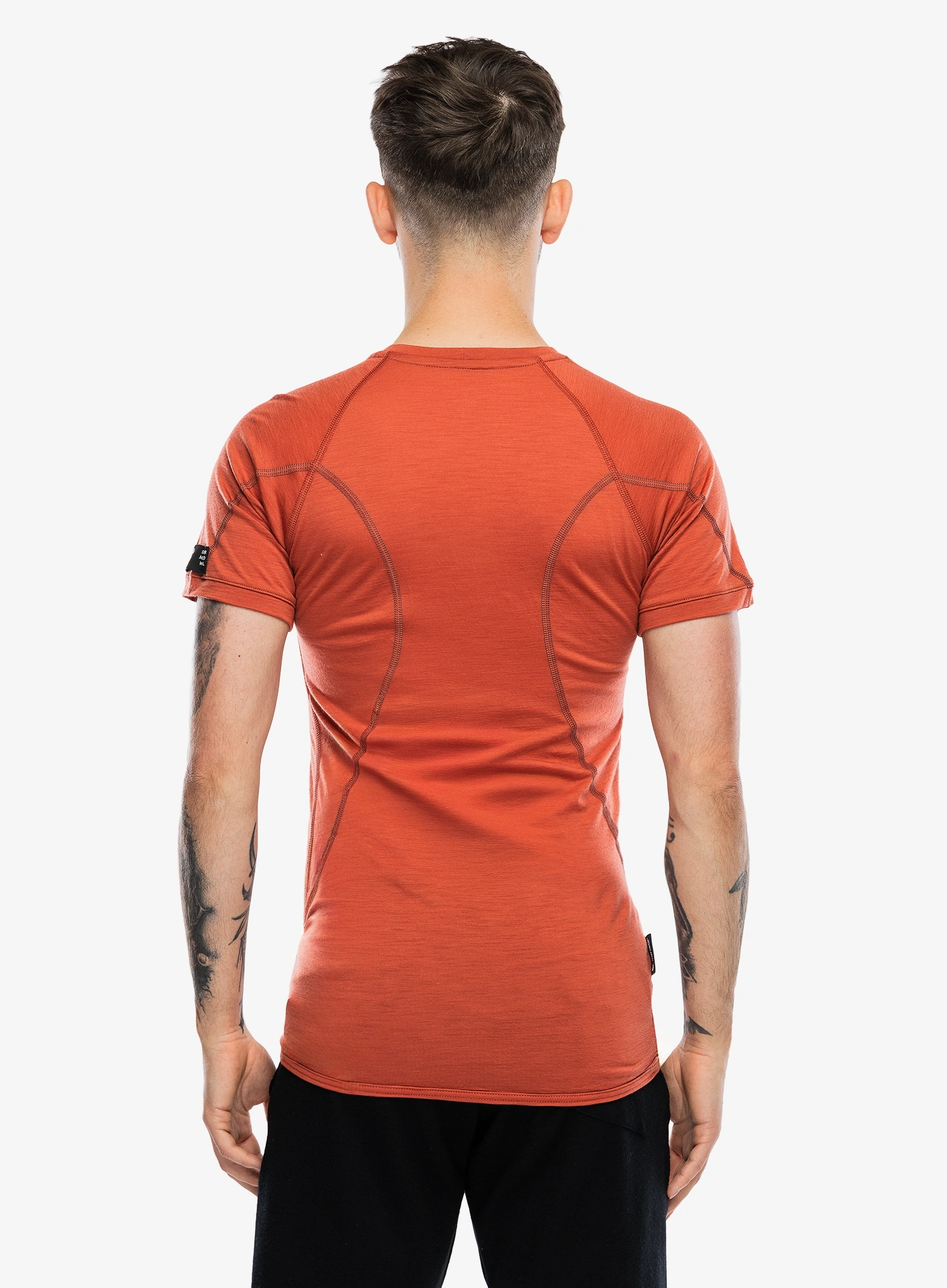 Termo majica Sensor Merino Active Tee S/S - terracotta