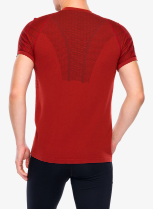 Termo majica UYN Terracross Self Layer Shirt SS Regular Fit - burn red
