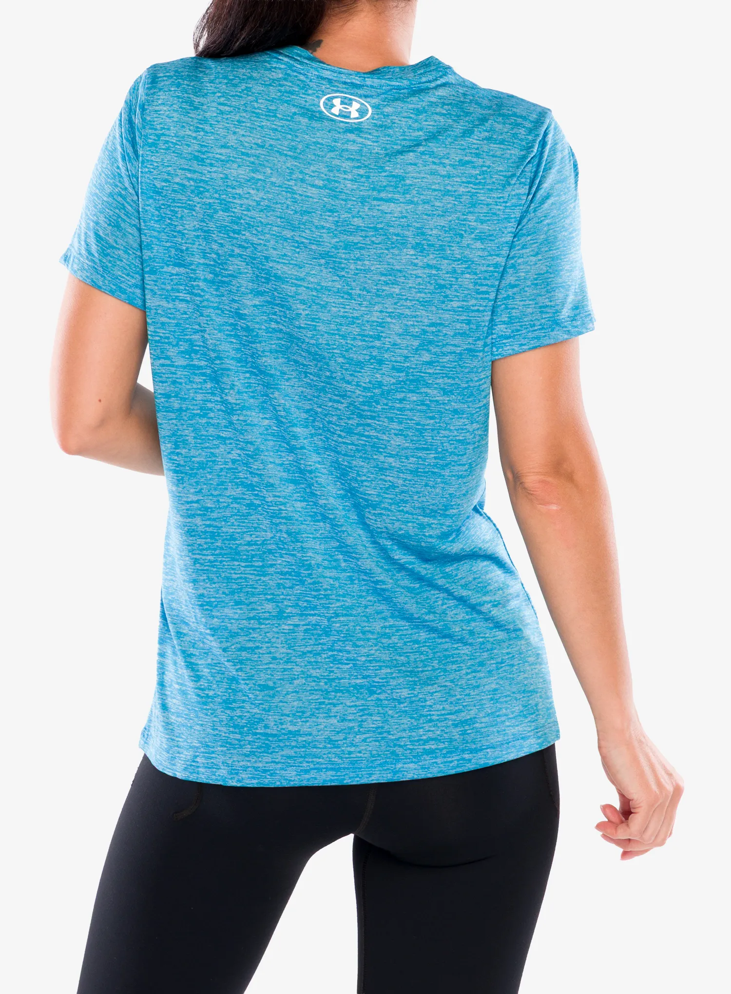 Ženska športna majica Under Armour UA Tech Twist SSC - ether blue/white