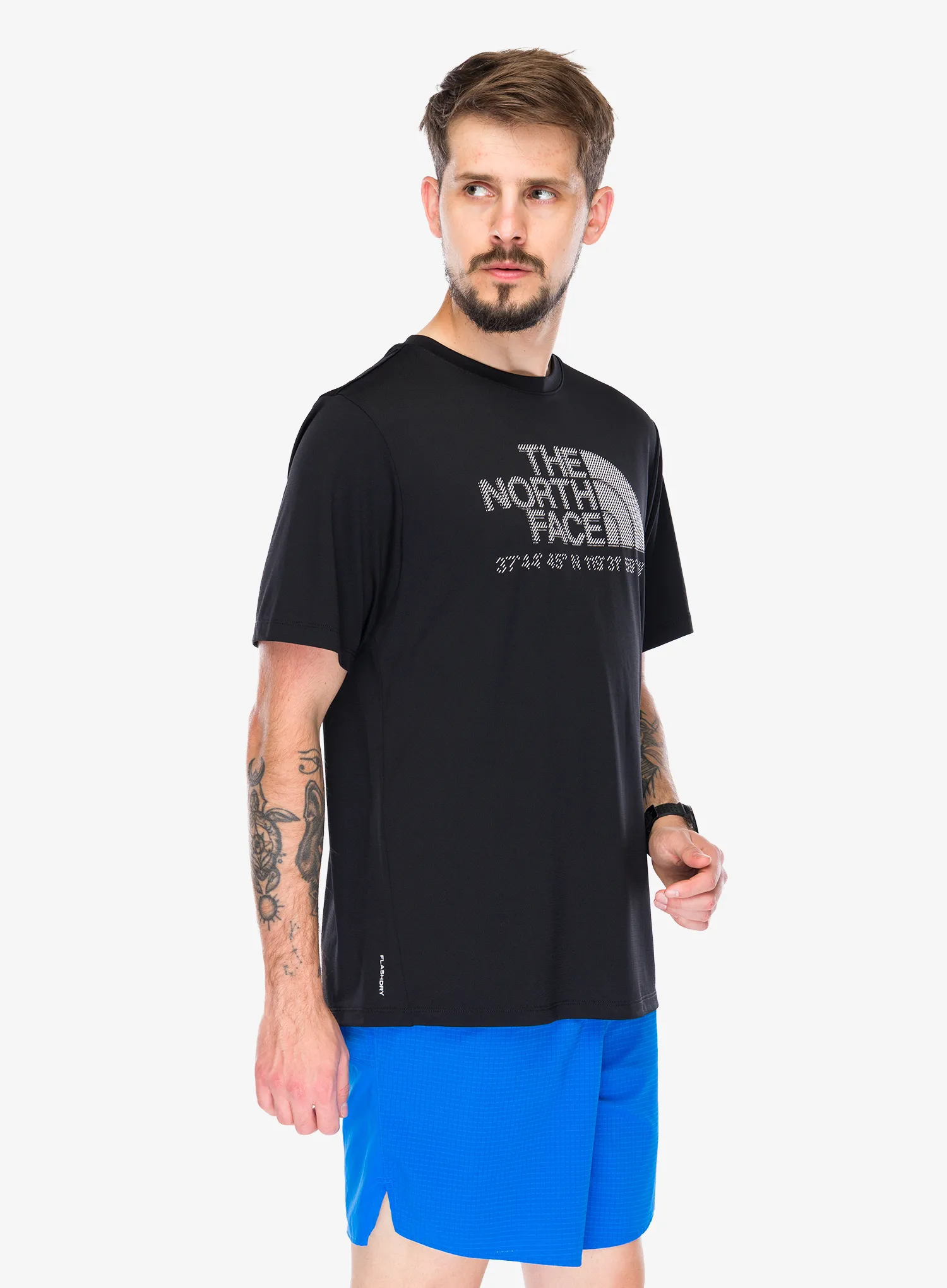 Fitness majica The North Face 24/7 S/S Tee Logo Graphic - tnf black
