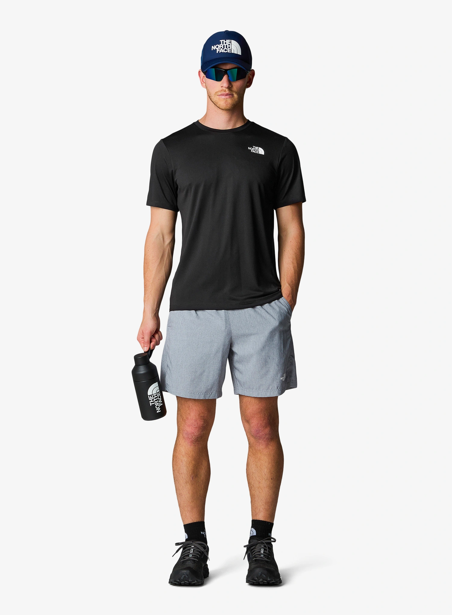 Fitness majica The North Face 24/7 S/S Tee Reg - tnf black