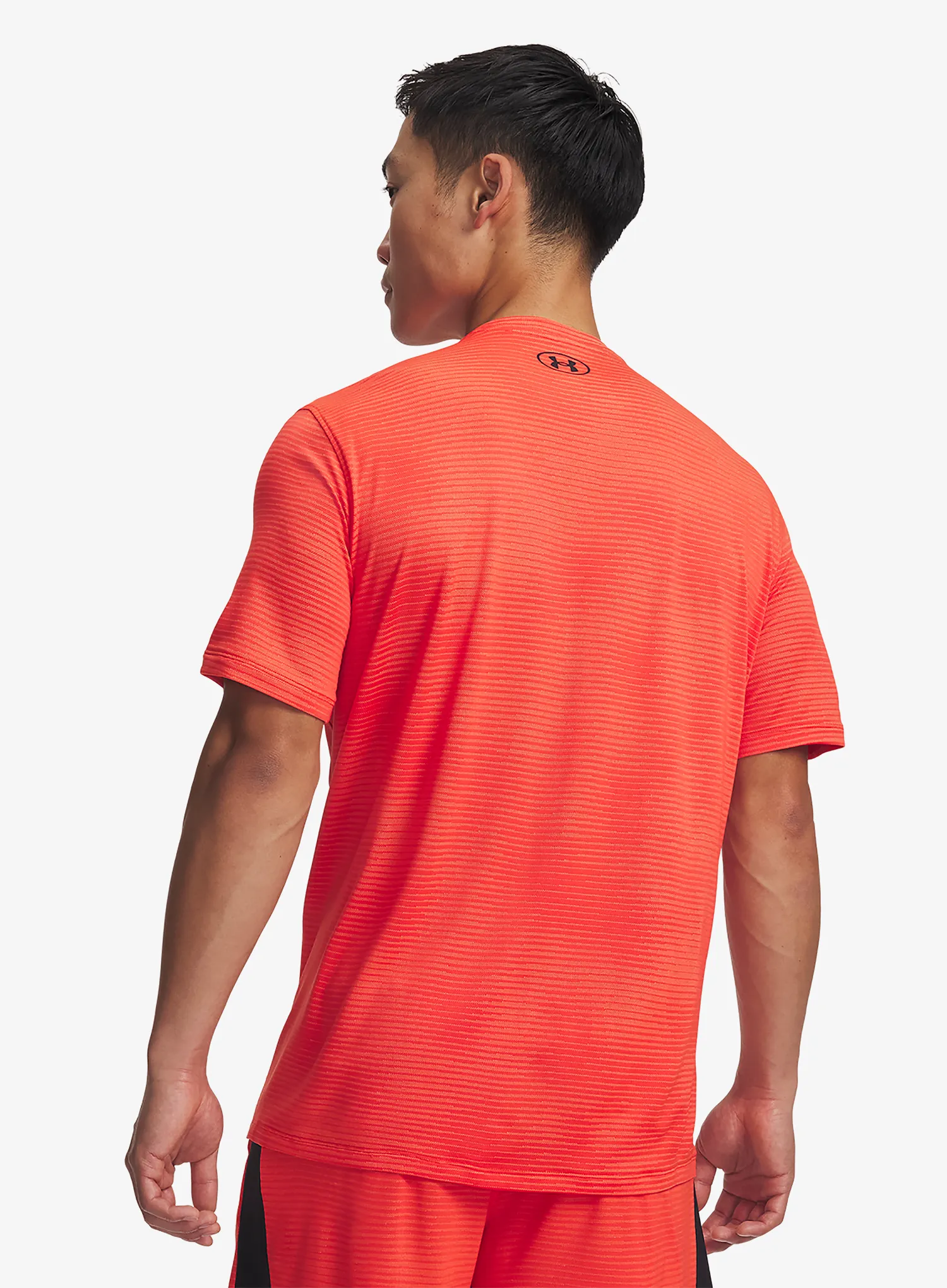 Fitness majica Under Armour Tech Vent VHS Jacquard SS - venom red/black