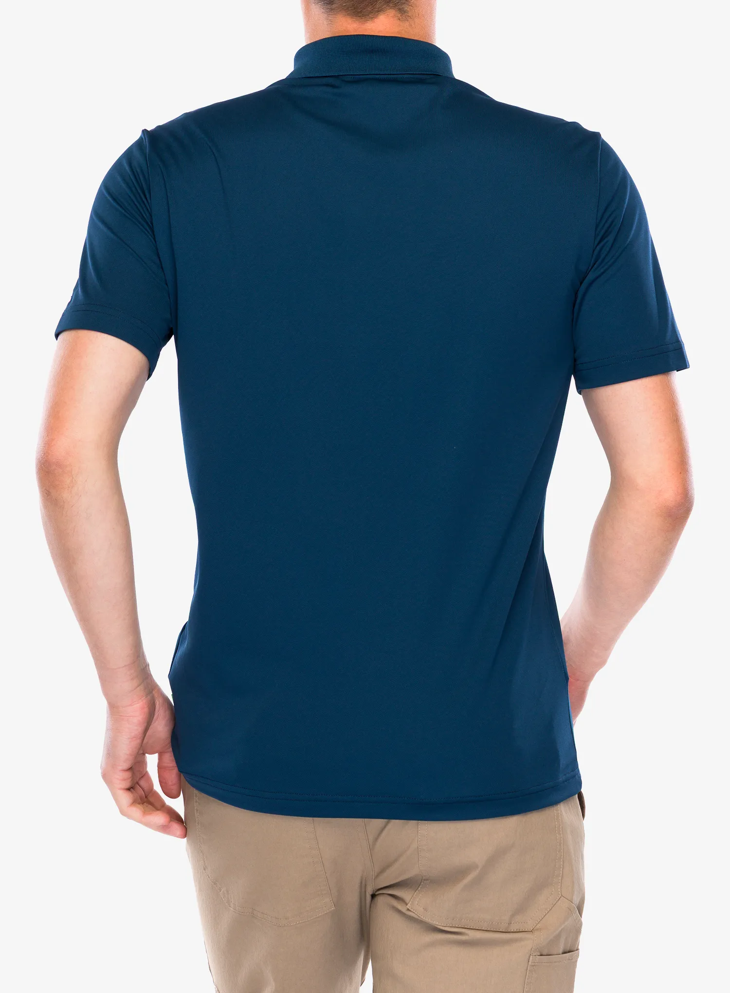 Majica Vaude Essential Polo Shirt - dark sea