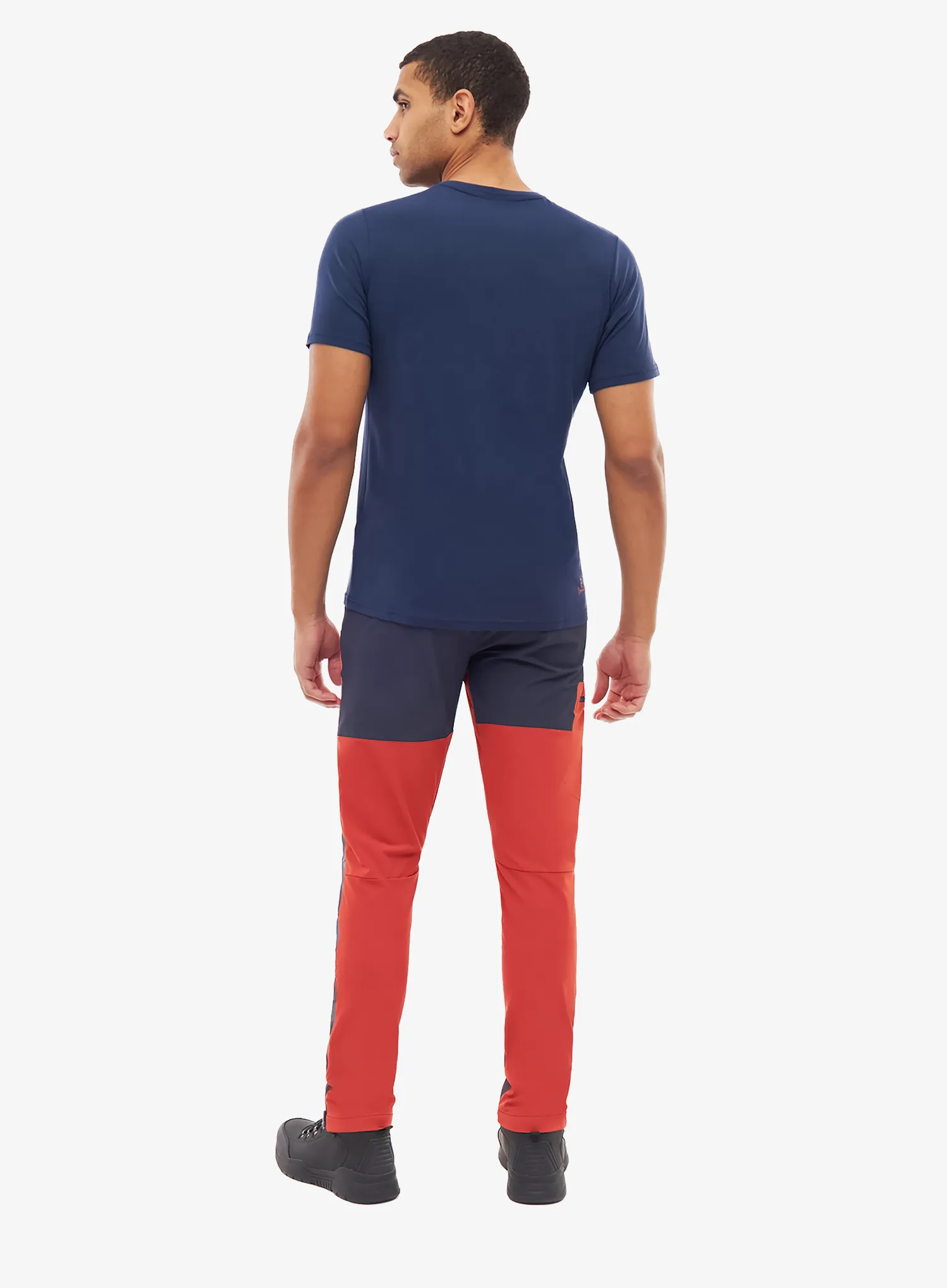 Majica Viking Lenta Bamboo Light - navy/orange