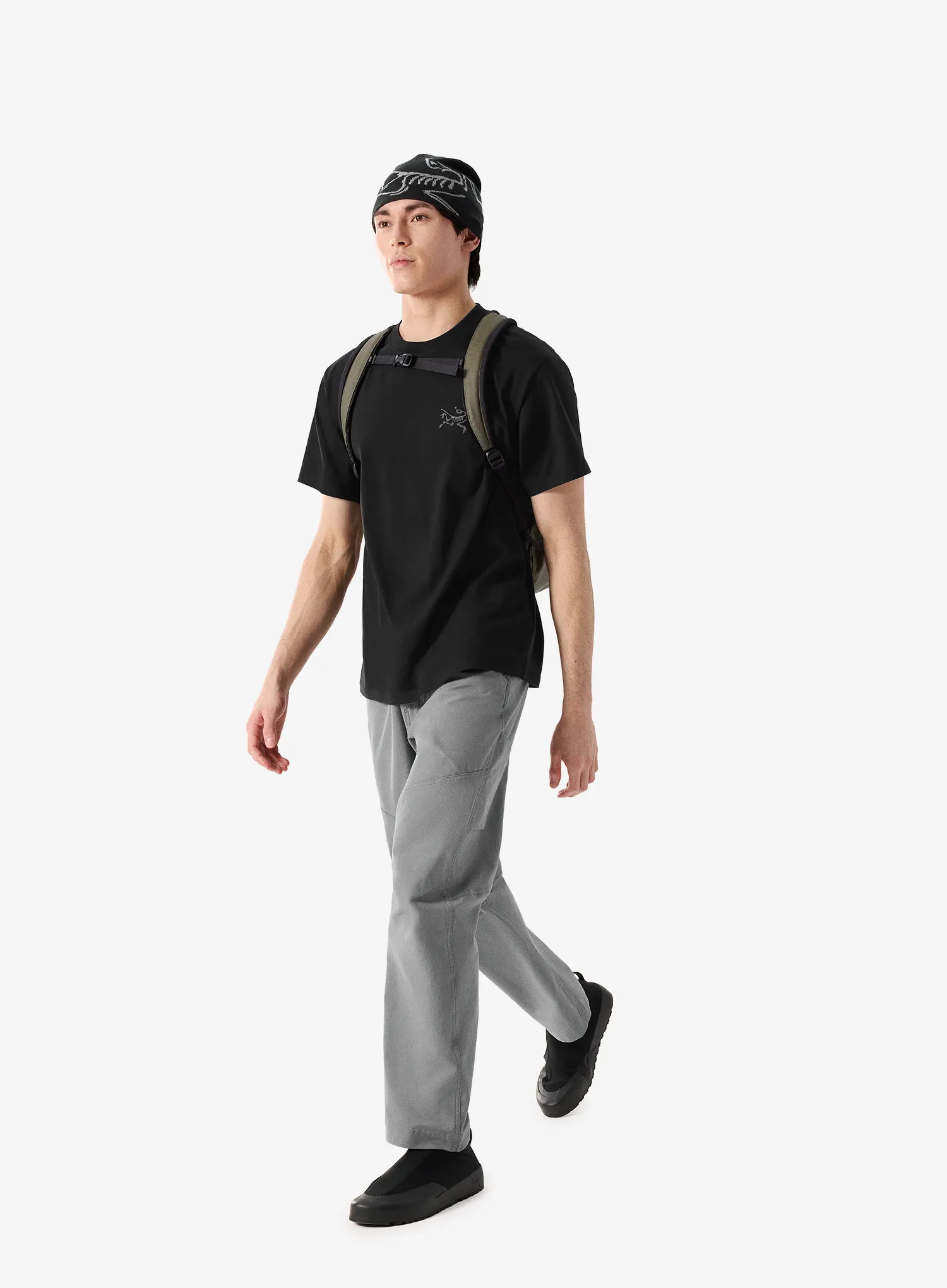 Majica Arcteryx Kragg SL Cotton Shirt SS - black