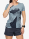 Ženska majica La Sportiva Comp T-Shirt - limestone/night sky