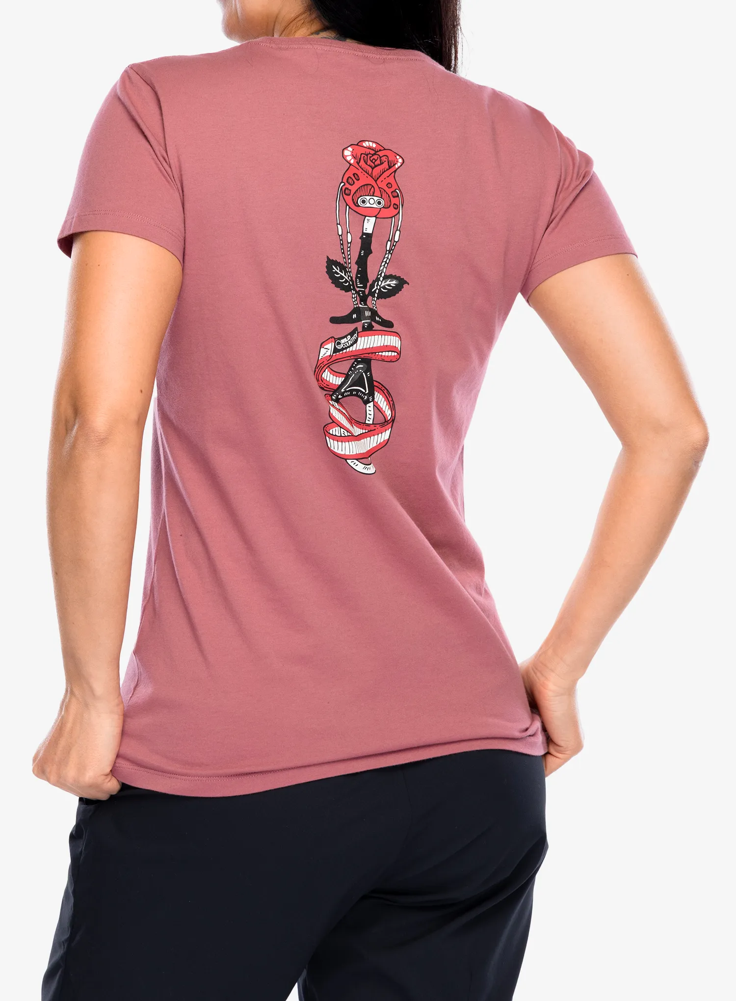 Ženska majica Wild Country Stamina T-Shirt -  mallow