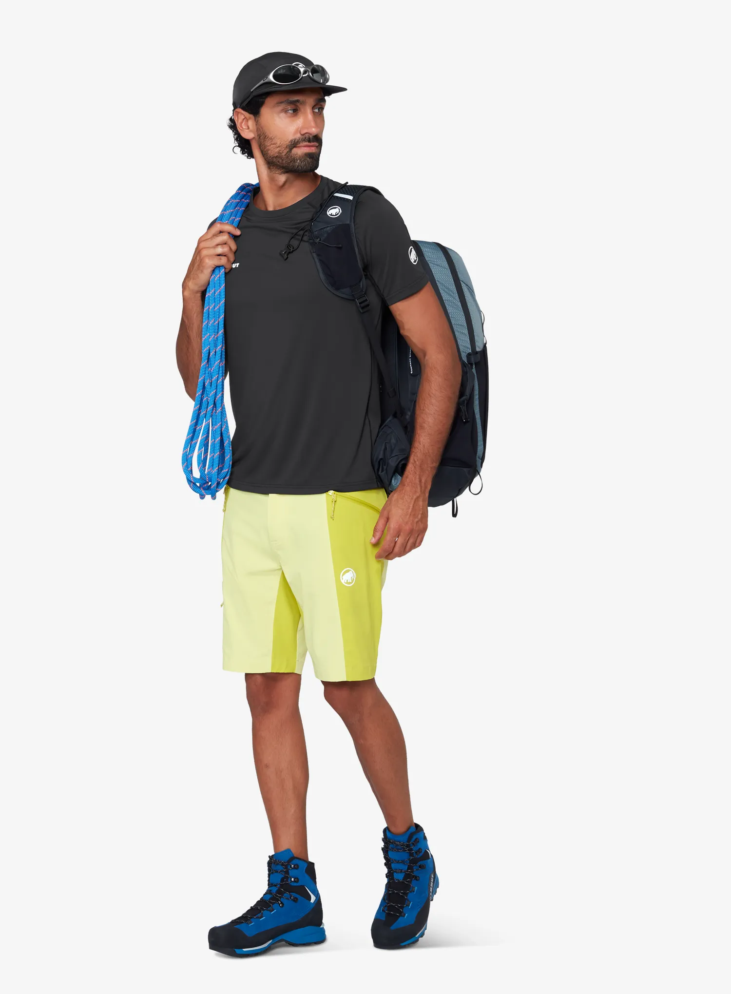Majica Mammut Ducan FL T-Shirt - black
