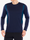 Puloverji brez kapuce CMP Vivid T-Shirt - black blue