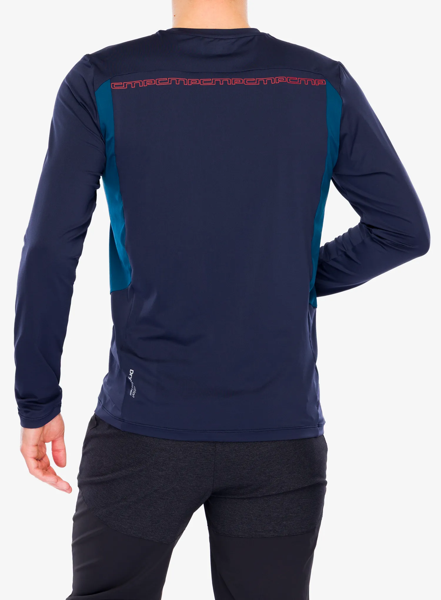 Puloverji brez kapuce CMP Vivid T-Shirt - black blue