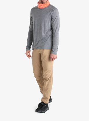 Majica z dolgimi rokavi Icebreaker Merino 125 Cool-Lite Sphere III LS Tee - metro hthr