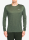 Majica z dolgimi rokavi Salewa Puez Melange Dry L/S Tee - faded green