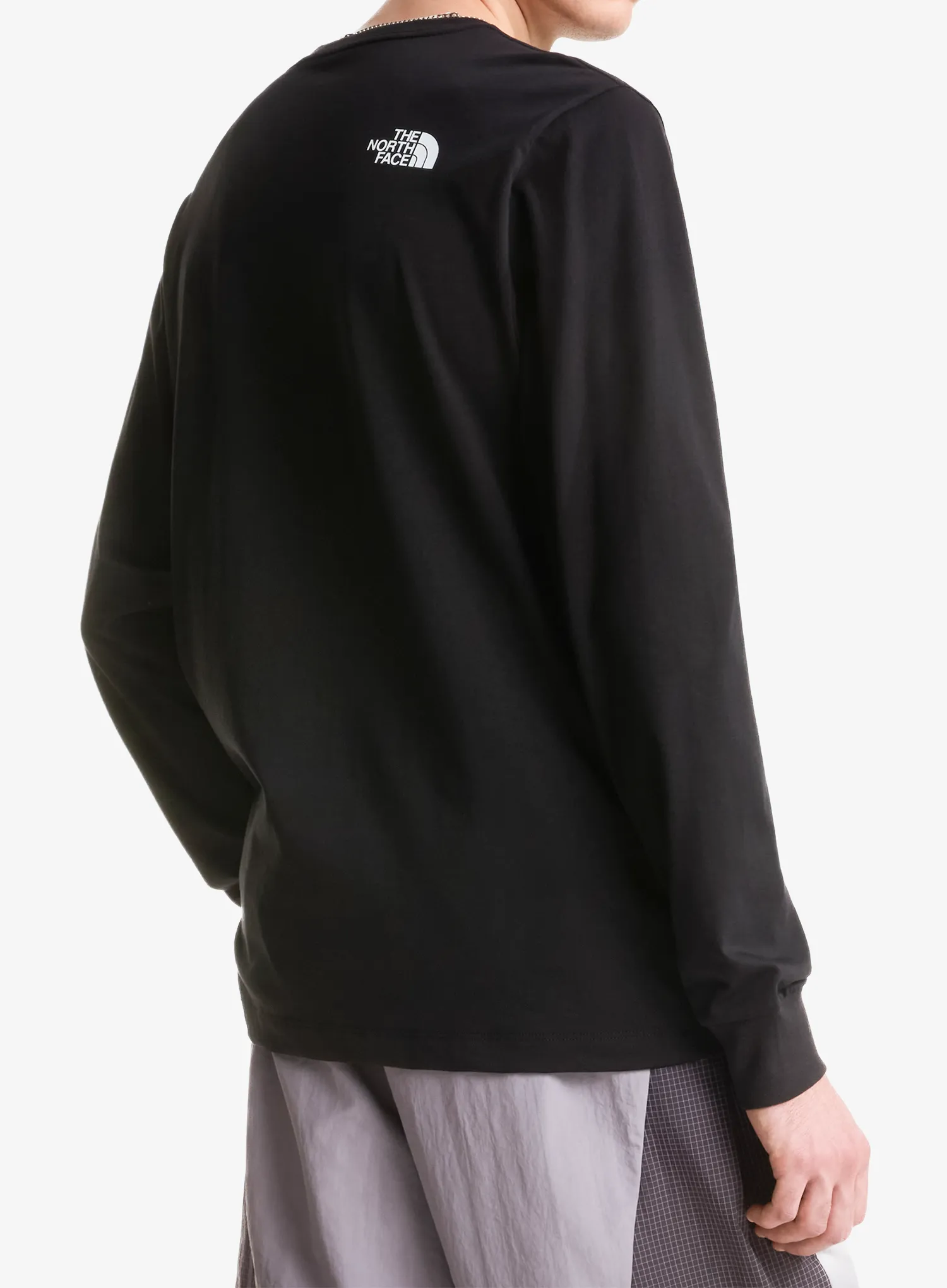 Majica z dolgimi rokavi The North Face Evolution Half Dome Regular LS - tnf black
