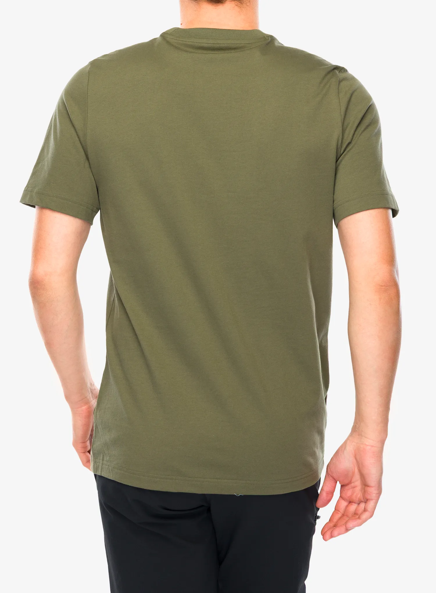 Majica s potiskom adidas TERREX Wild Tee - olive strata