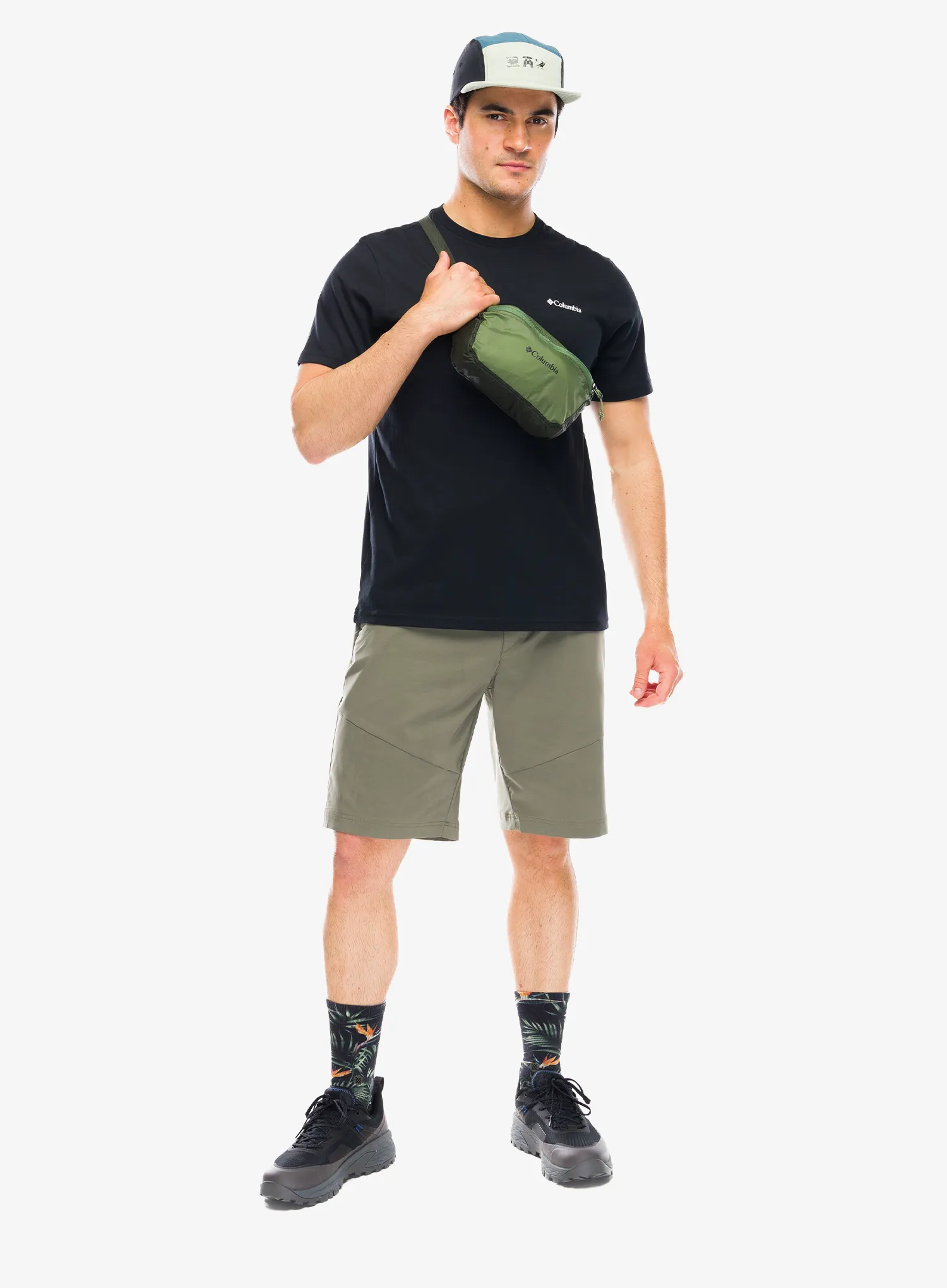 Majica s potiskom Columbia CSC Outdoor Back Graphic Tee - black/scoped view