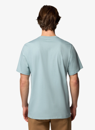 Majica s potiskom Columbia CSC Seasonal Graphic Tee - c.blue/heavenly stacked gem