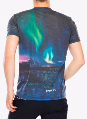 Majica s potiskom Crazy Shirt Legend - watercolor