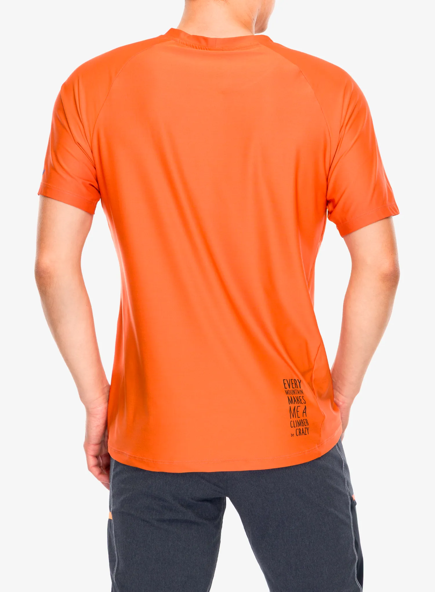 Majica s potiskom Crazy Shirt Logo - resina/avio