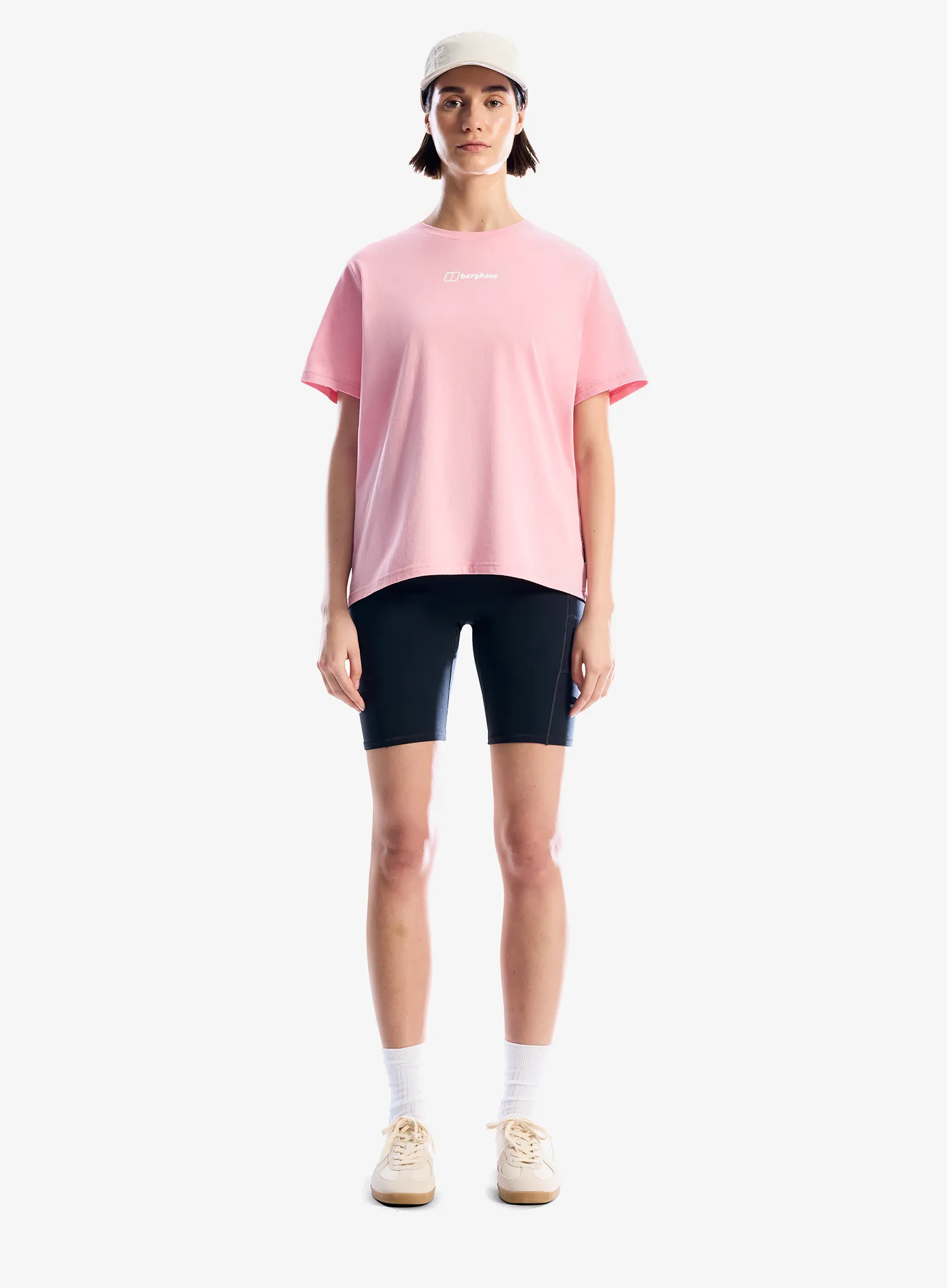 Ženska majica s potiskom Berghaus Nature Essential Tee Af - pink lake