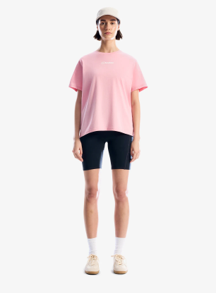 Ženska majica s potiskom Berghaus Nature Essential Tee Af - pink lake