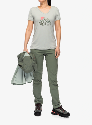 Ženska majica s potiskom CMP Missy T-Shirt - pistacchio