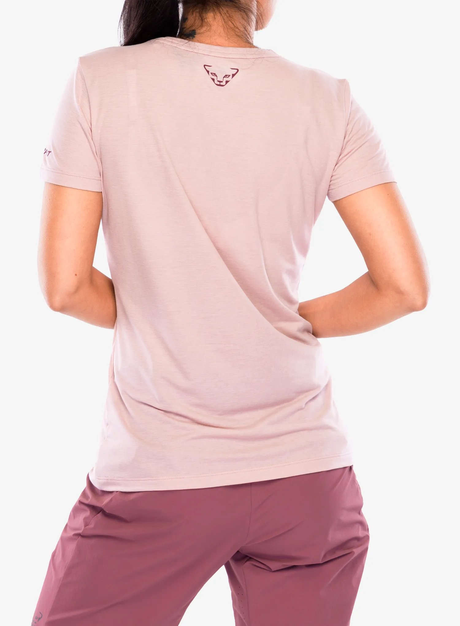 Ženska majica s potiskom Dynafit Transalper Graphic S/S Tee - pale rose