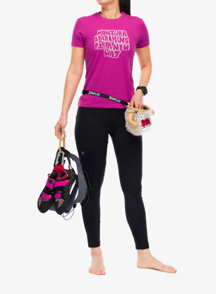 Ženska majica s potiskom Montura Knots T-Shirt - baton rouge