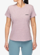 Ženska majica s potiskom Patagonia P-6 Logo Responsibili-Tee - quiet violet