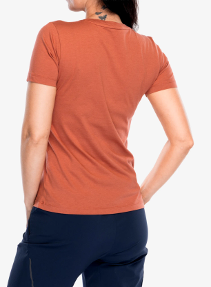 Ženska majica s potiskom Salewa Eagle 3Cime T-Shirt - etruscan red