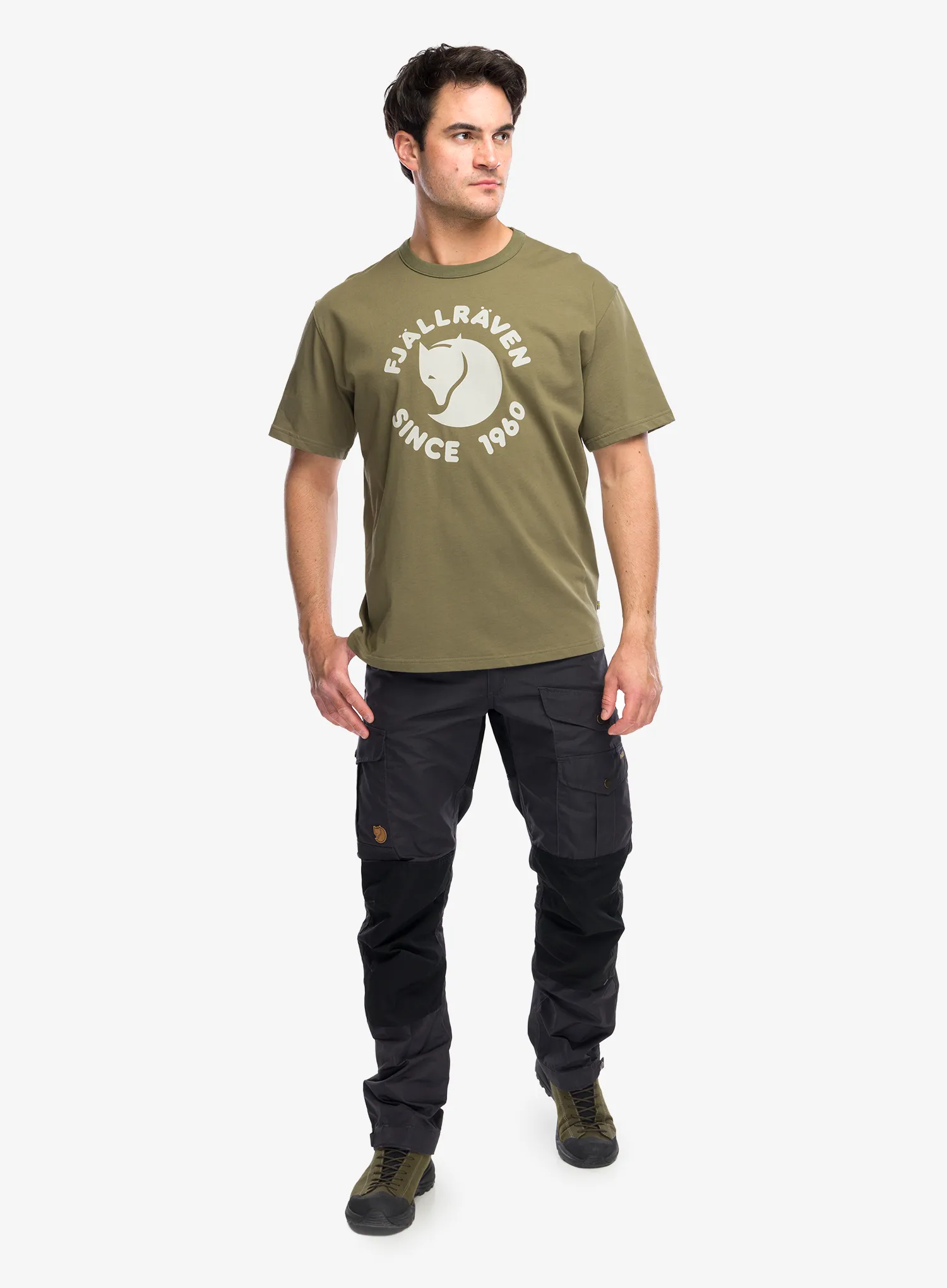 Majica s potiskom Fjallraven Fjallraven Relaxed T-Shirt - green