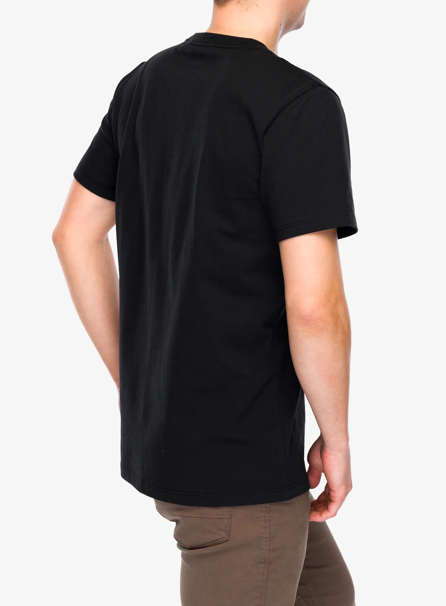 Majica s potiskom Fjallraven Multicolor Logo T-shirt - black