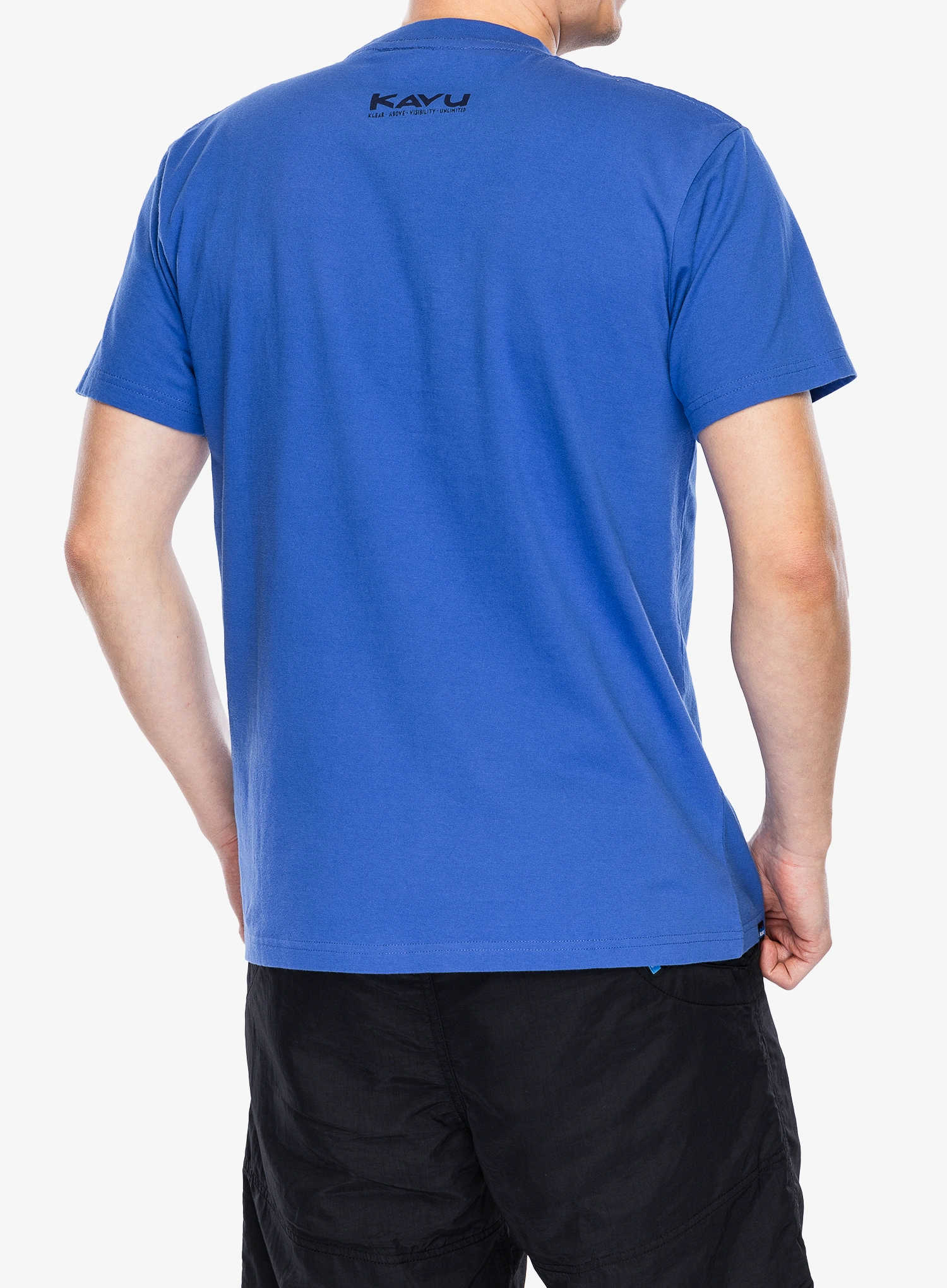 Majica s potiskom Kavu Where To - admiral blue