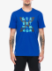 Majica s potiskom Montura Rock Painting T-Shirt - b.blue