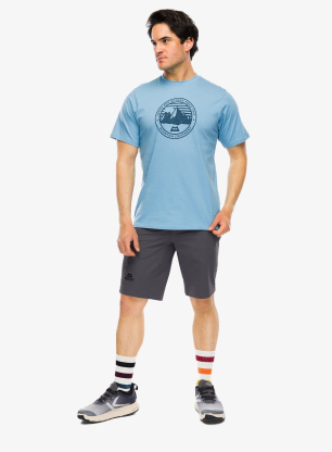 Majica s potiskom Mountain Equipment Roundel Tee - heritage blue