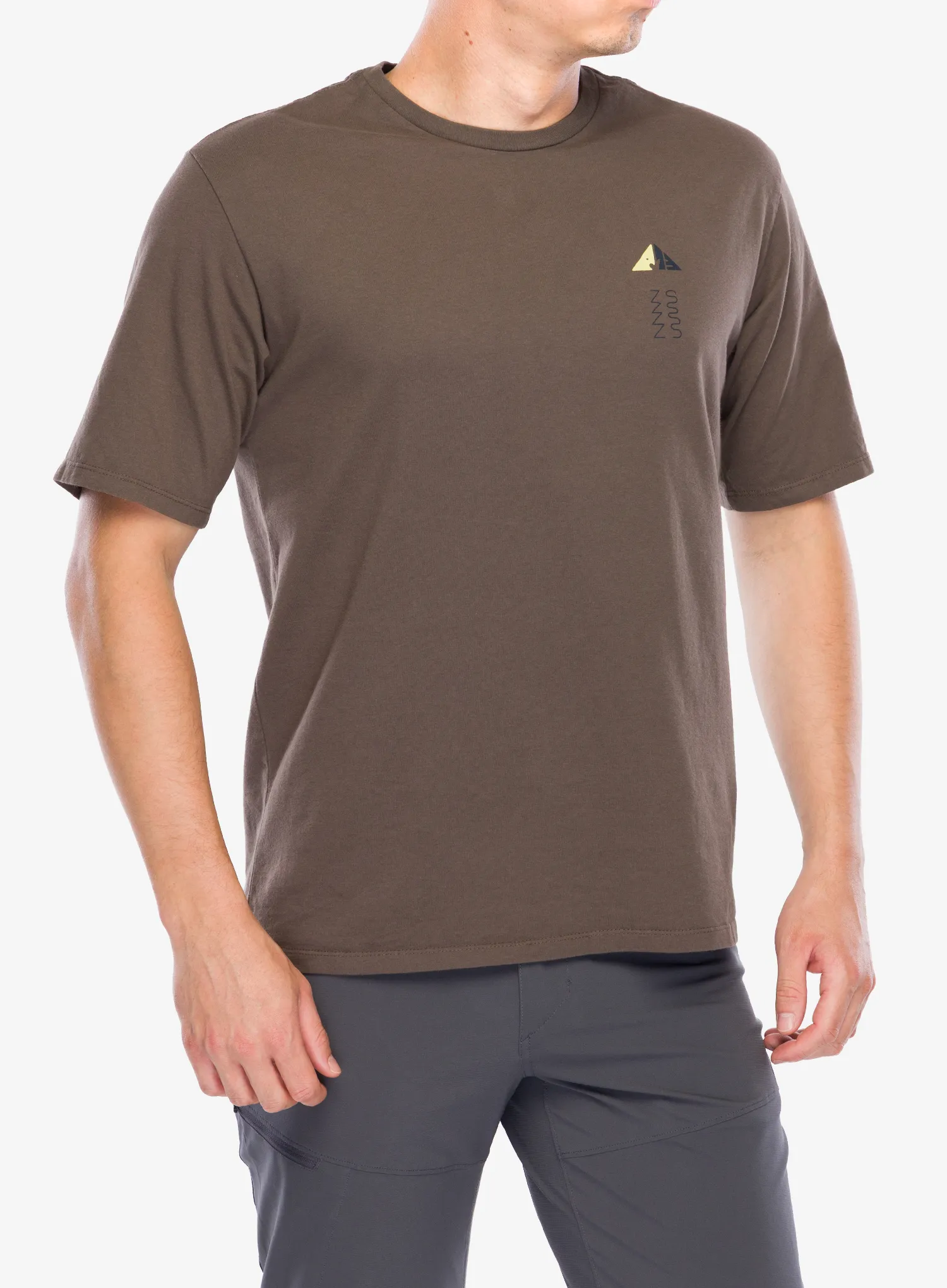 Majica s potiskom Patagonia Driftways Organic T-Shirt - marlow brown