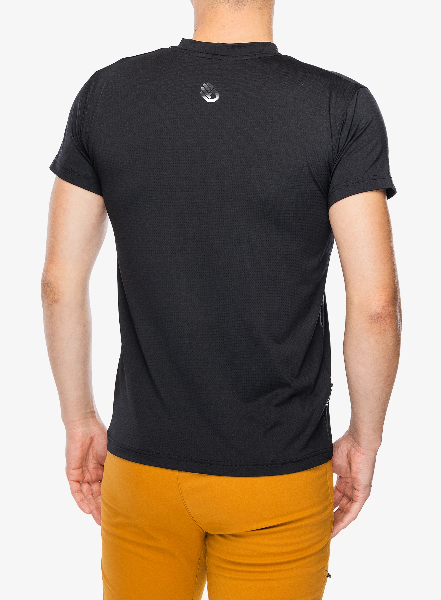 Majica s potiskom Sensor Coolmax Tech Mountains 98 Tee SS - black