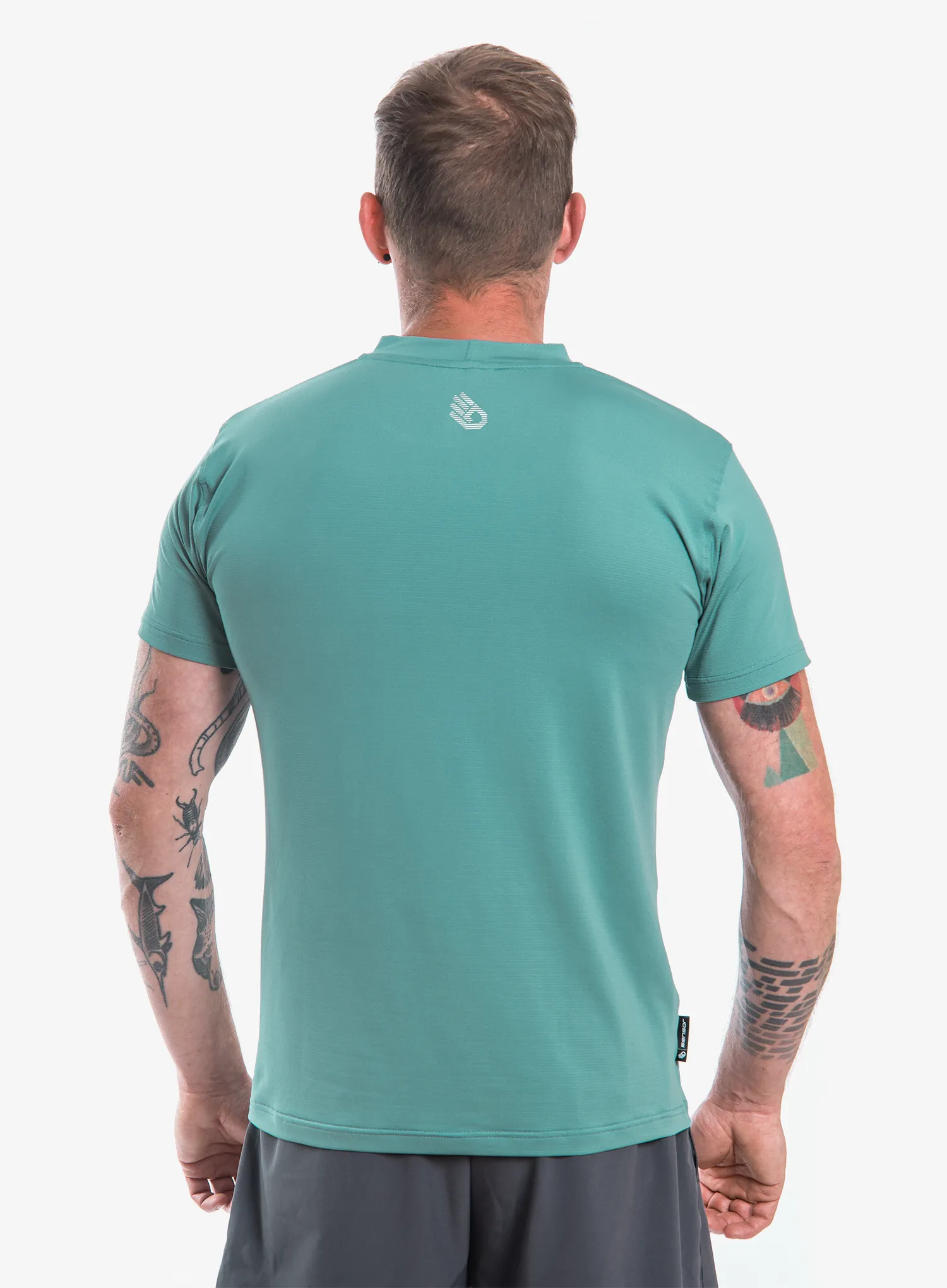 Majica s potiskom Sensor Coolmax Techtee SS Compass - mint