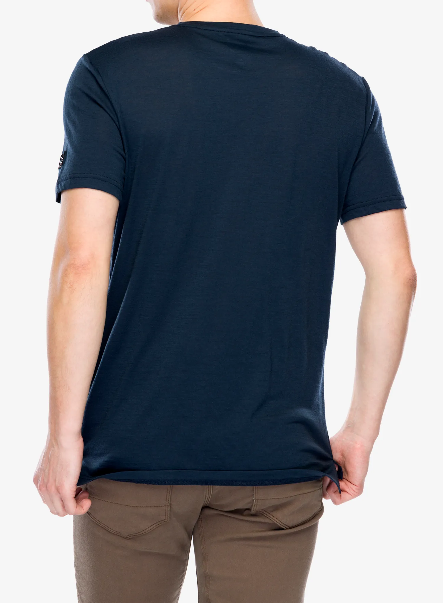 Majica s potiskom Super.natural Better Bike Tee - blueberry/vapor grey