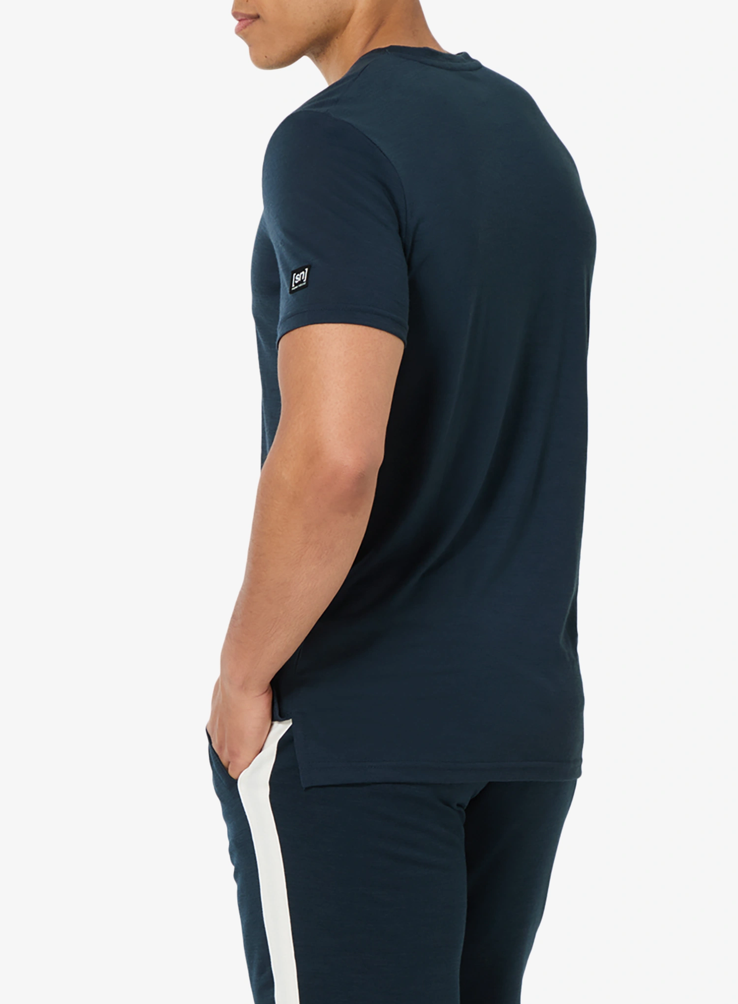 Majica s potiskom Super.natural Dolomites Campsites Tee - blueberry/various