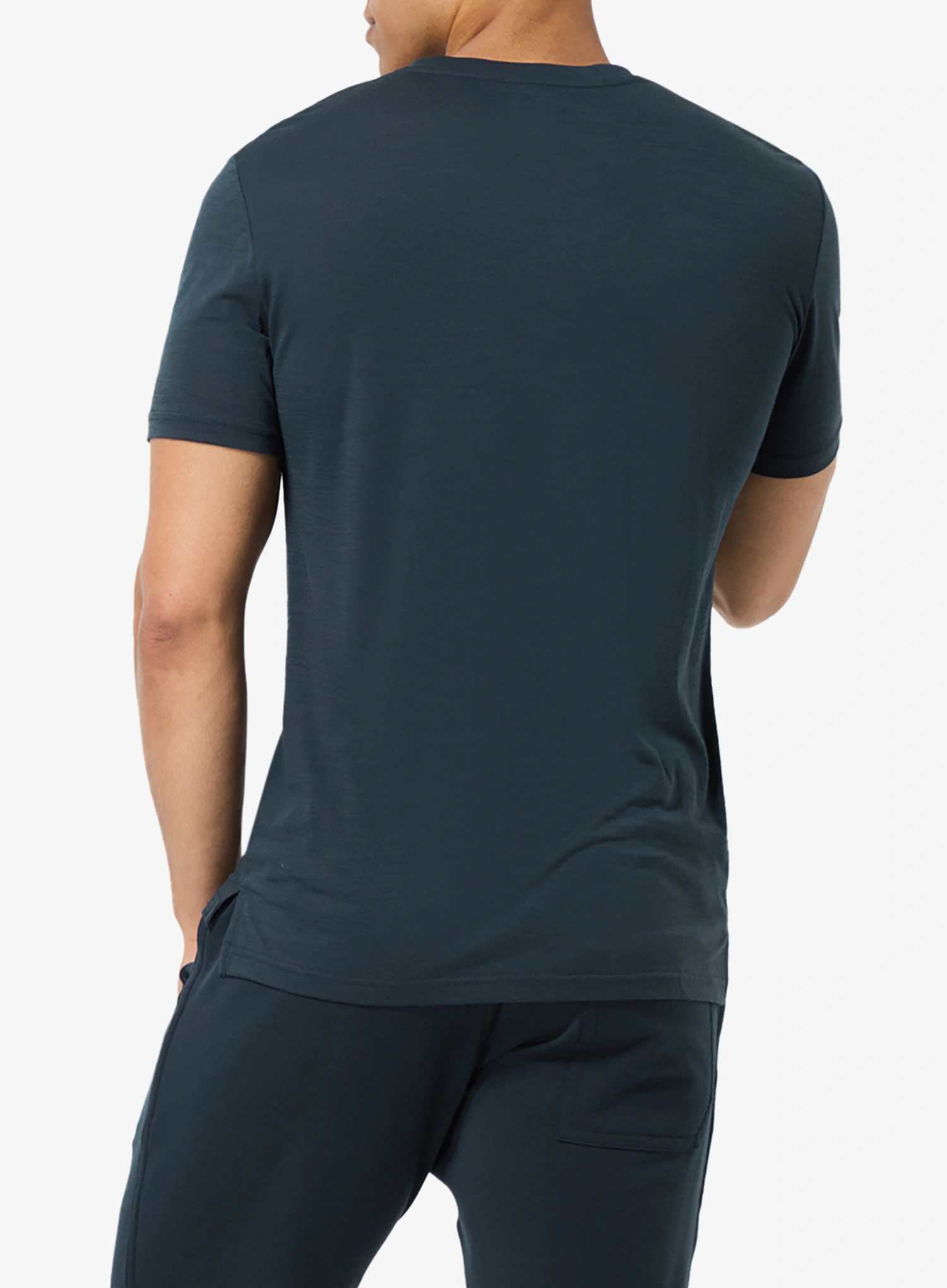 Majica s potiskom Super.natural Hiking Tee - blueberry/feather grey