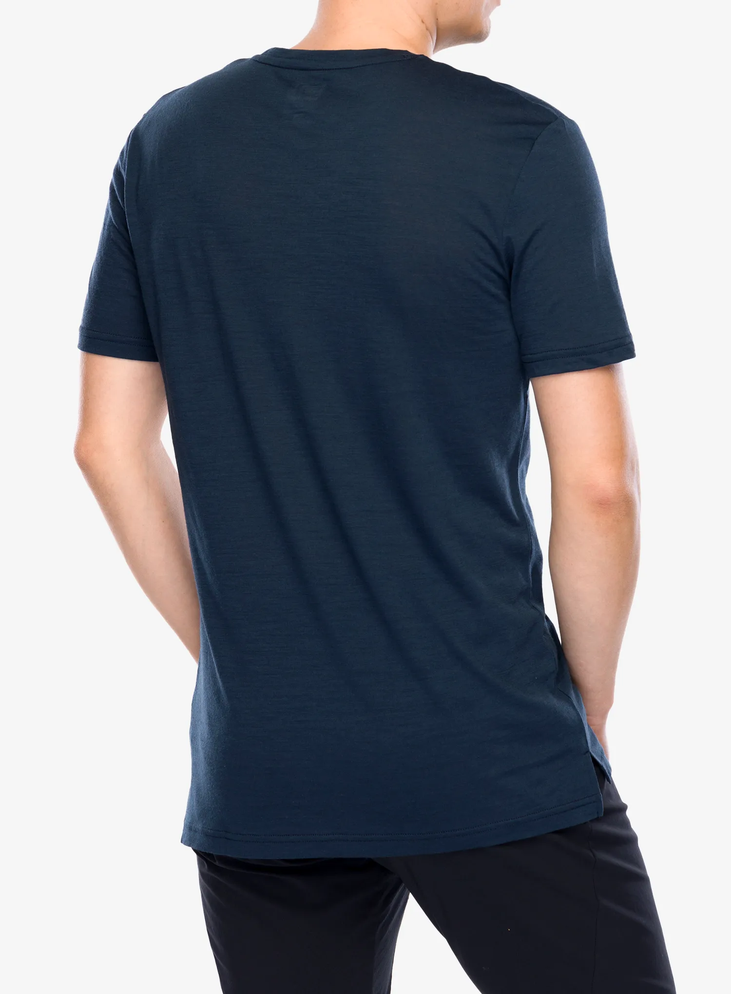 Majica s potiskom Super.natural Mountain Vibes Tee - blueberry/various