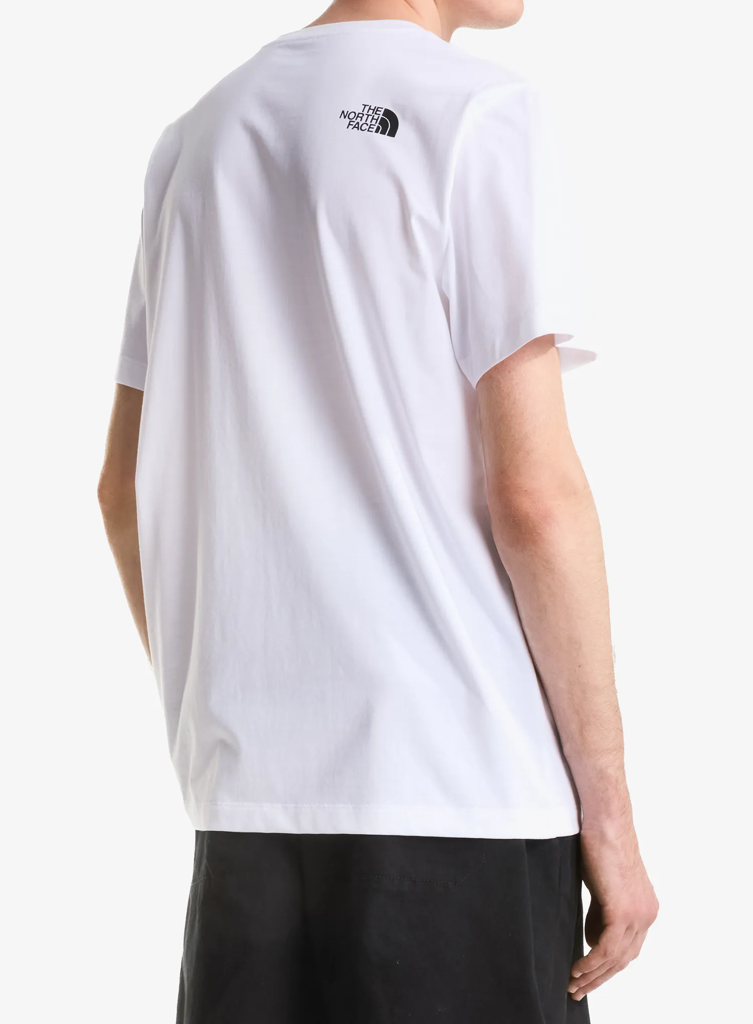 Majica s potiskom The North Face NSE Reg SS Tee - tnf white