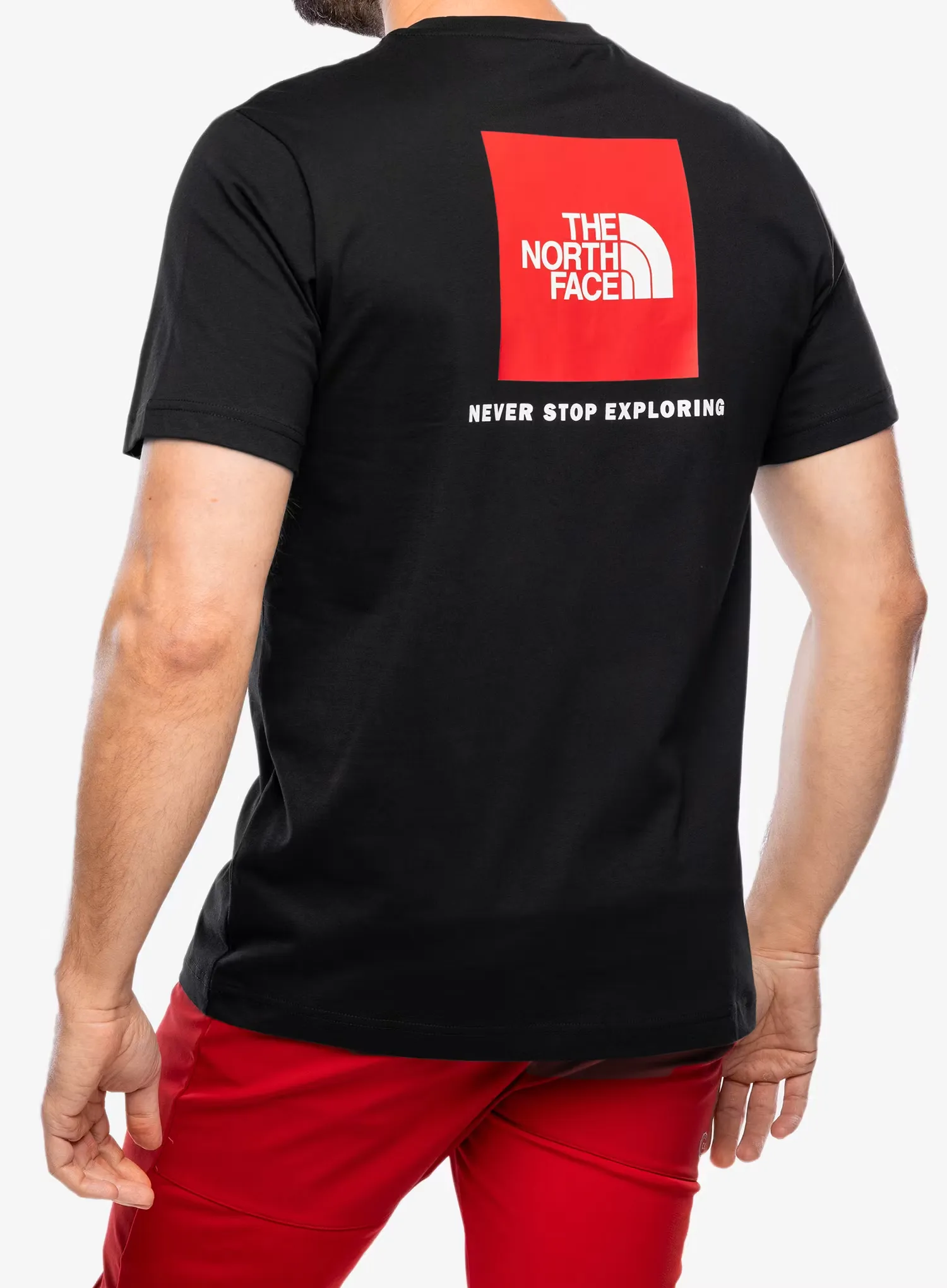 Majica s potiskom The North Face S/S Redbox Tee - tnf black