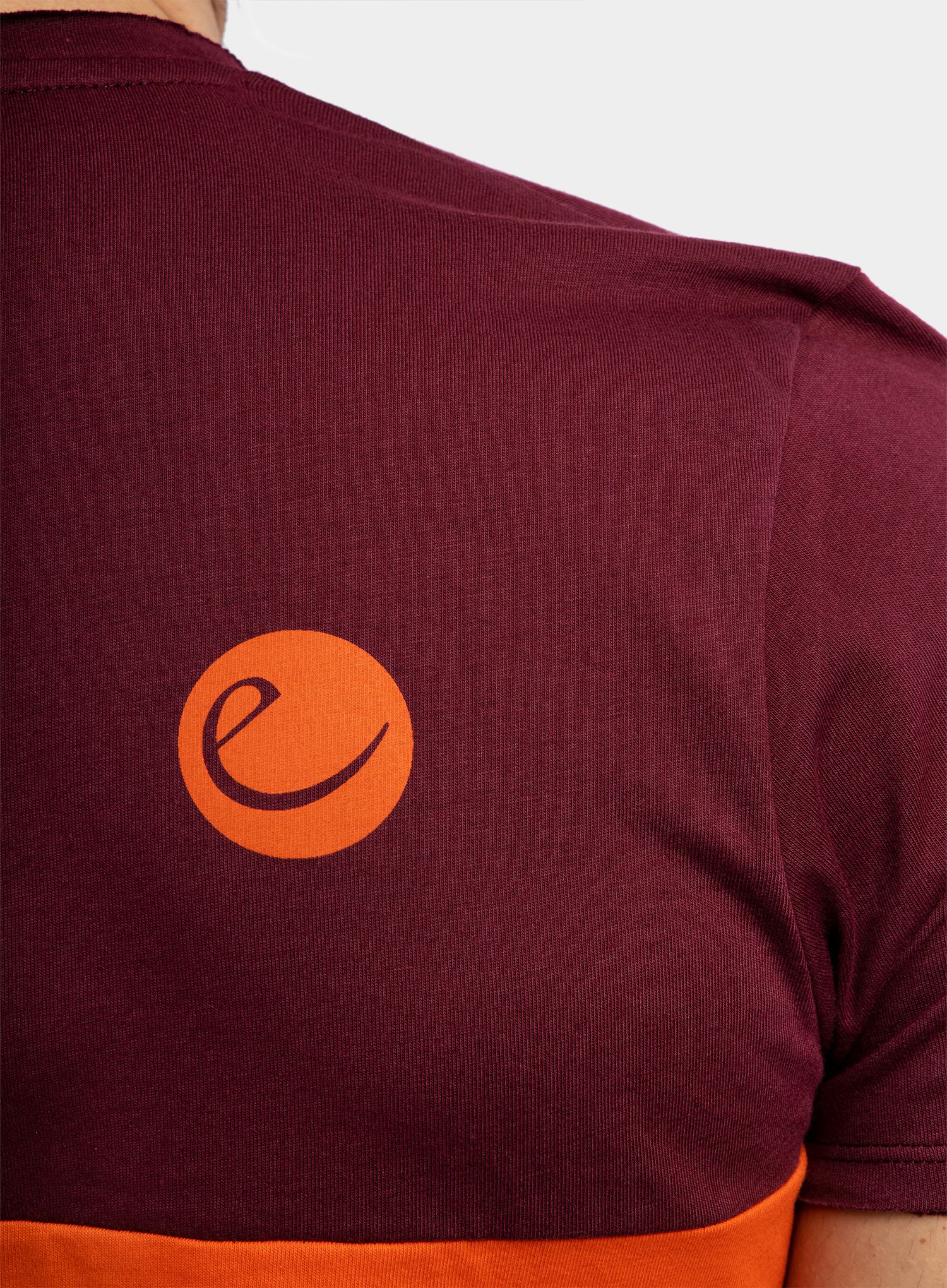 Bombažna majica Edelrid Nofoot T-Shirt - glowing red