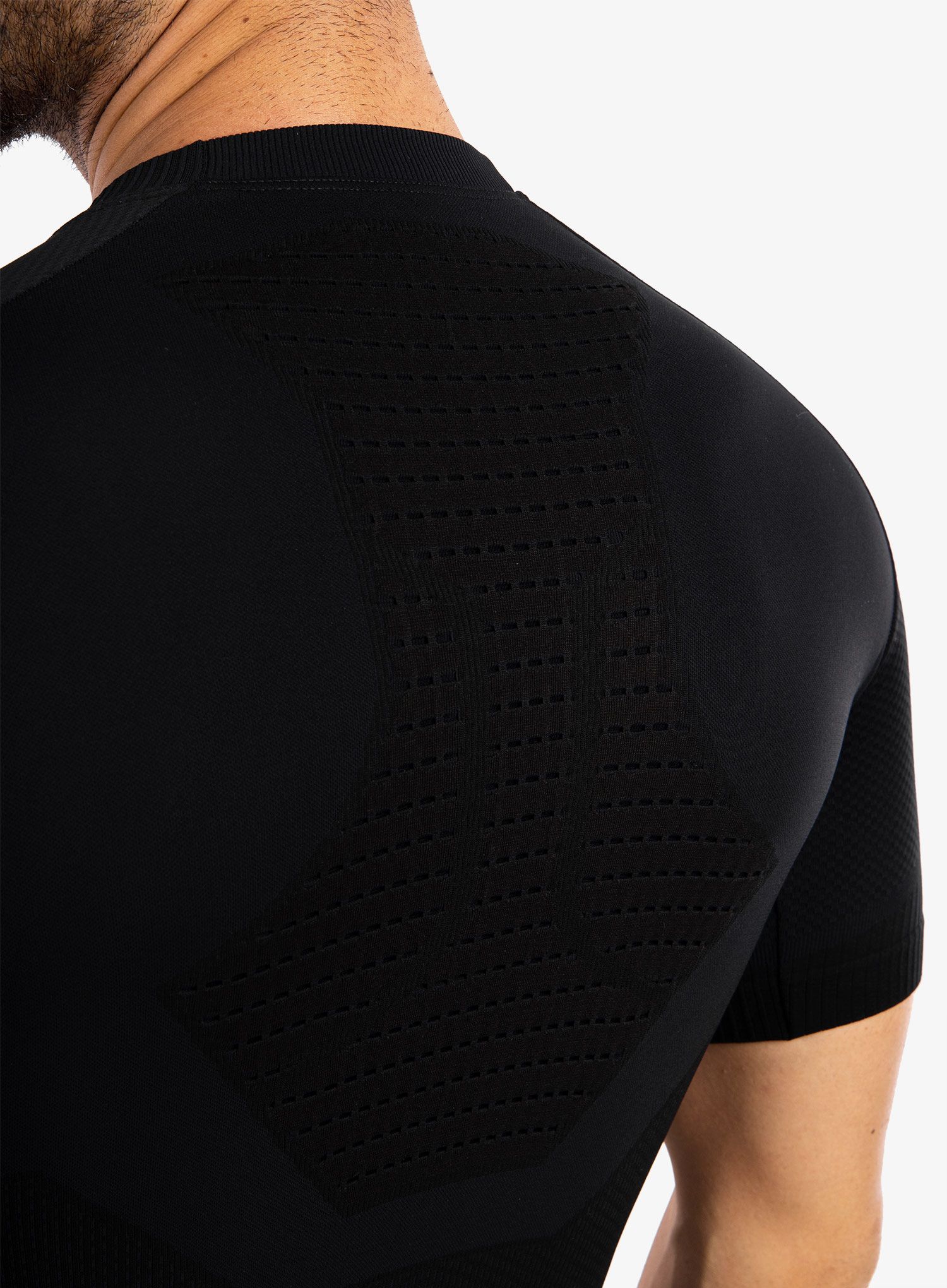 Moška tekaška majica X-Bionic Regulator Run Speed Shirt Sh Sl Men - opal black/arctic white