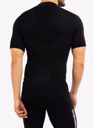 Moška tekaška majica X-Bionic Regulator Run Speed Shirt Sh Sl Men - opal black/arctic white