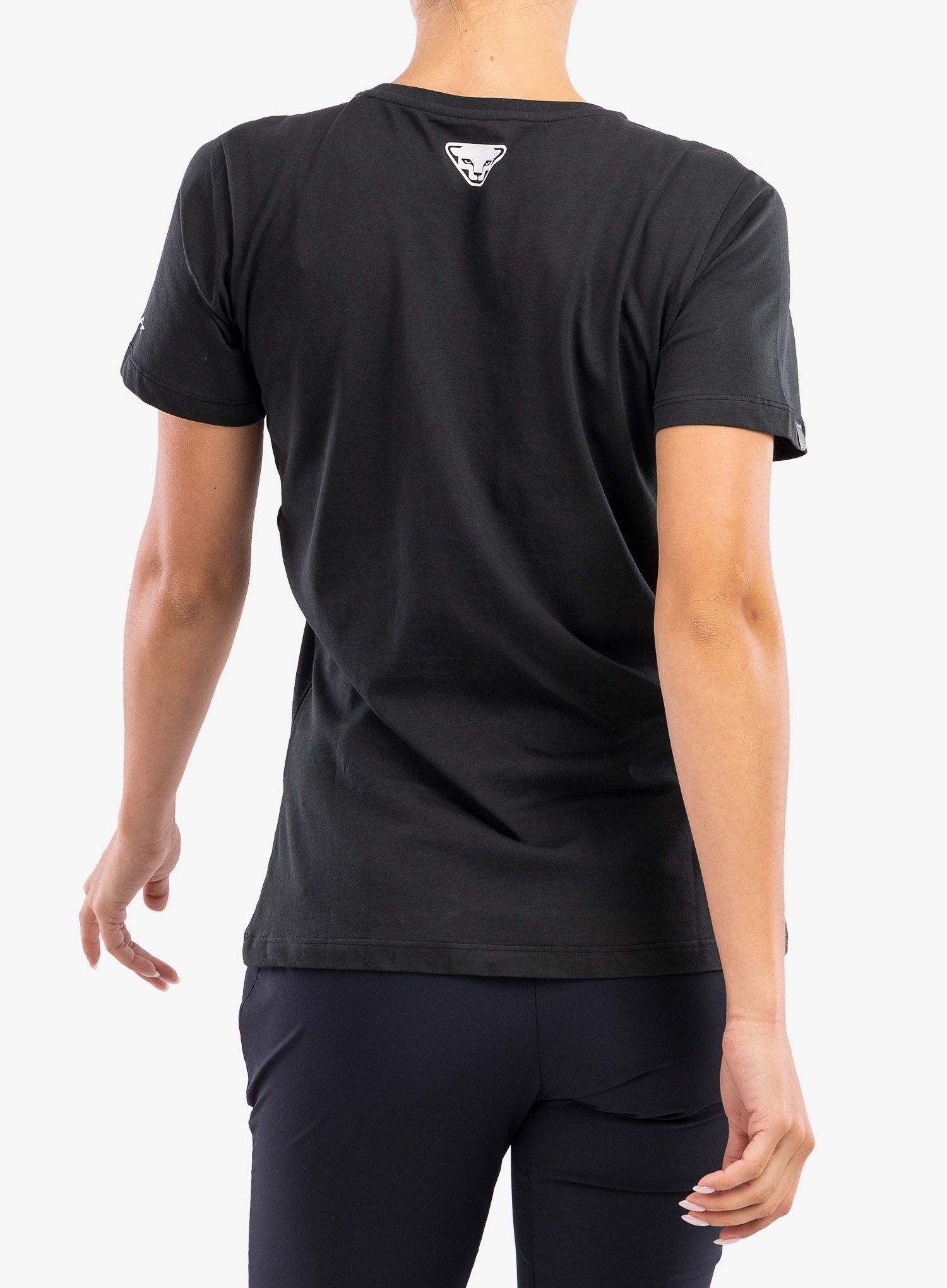 Ženska majica Dynafit Graphic CO S/S Tee - black out/skis