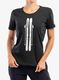 Ženska majica Dynafit Graphic CO S/S Tee - black out/skis