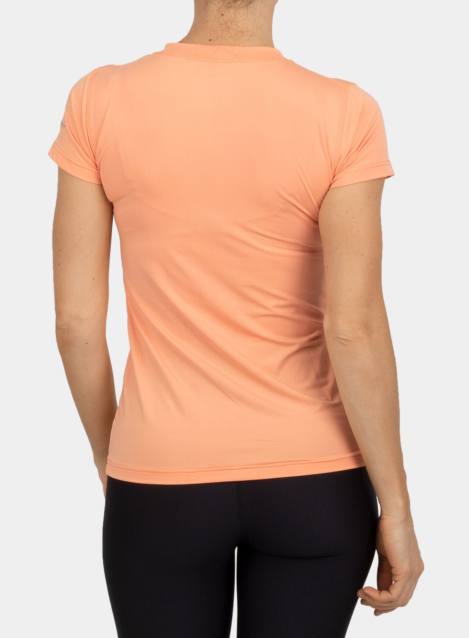 Ženska majica Sensor Coolmax Fresh Performance Tee - apricot arrows